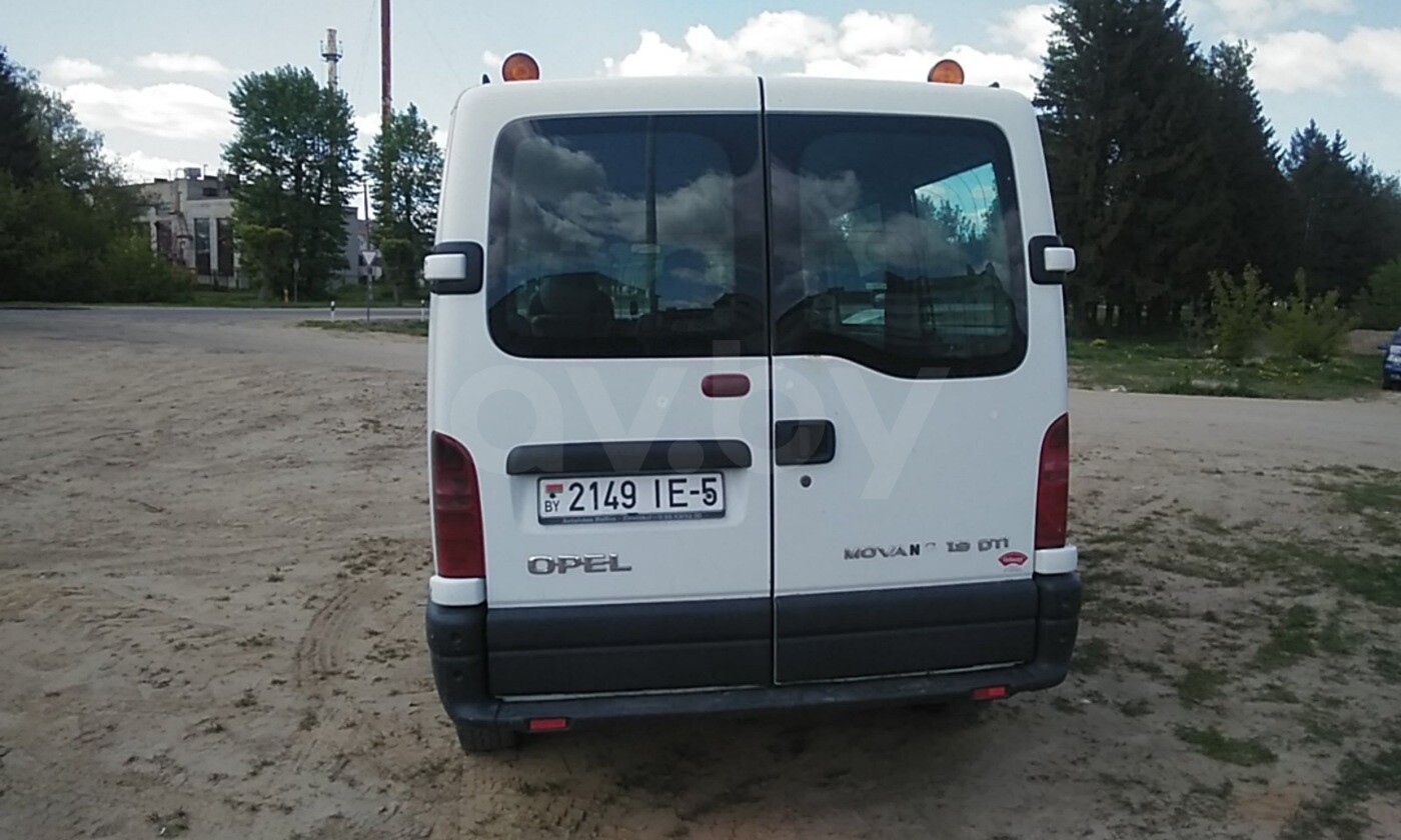 Opel Movano, 2001 г.
