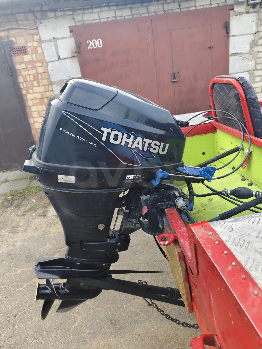 Купить лодочные моторы 4-х тактный Tohatsu 20, 2013 г. за 2200 usd ...