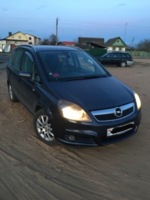 Opel Zafira B, 7 мест, 2005 г.