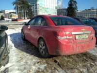 Chevrolet Cruze J300 · Рестайлинг, 2013 г.