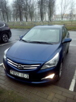 Hyundai Solaris I · Рестайлинг, 2015 г.