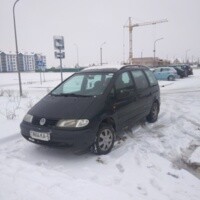 Volkswagen Sharan I, 5 мест, 1997 г.