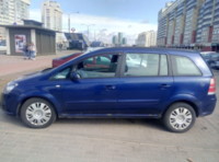 Opel Zafira B, 7 мест, 2007 г.