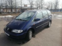 Volkswagen Sharan I, 7 мест, 1997 г.