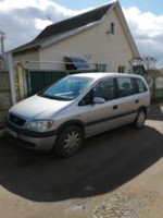 Opel Zafira A, 7 мест, 2000 г.