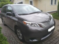 Toyota Sienna III (XL30), 7 мест, 2016 г.