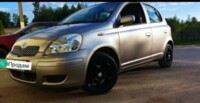 Toyota Yaris I (P1) · Рестайлинг, 2003 г.