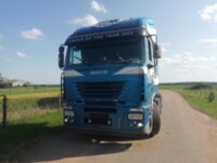 Iveco Stralis в сцепке с полуприцепом, 2004 г.