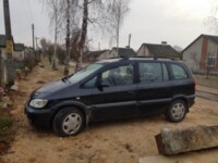 Opel Zafira A, 7 мест, 2000 г.