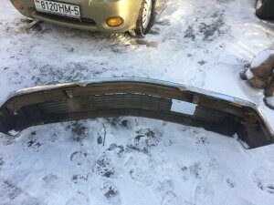Передний бампер в сборе для Mercedes-Benz S-Класс W126, C126 1979 - 1992