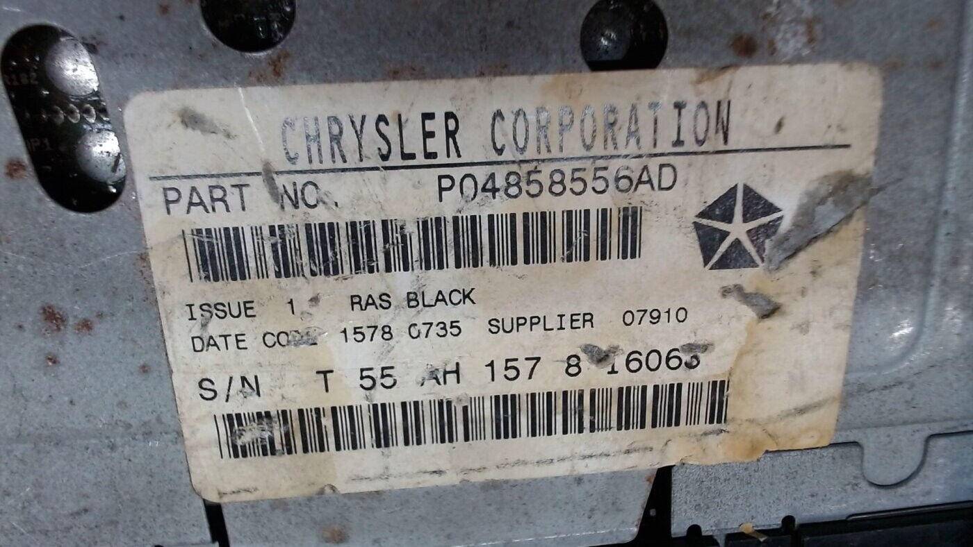 Магнитола для Chrysler Concorde II 1998 - 2001
