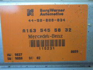 Блок управления раздаточной коробки для Mercedes-Benz M-Класс W163 1997-2001