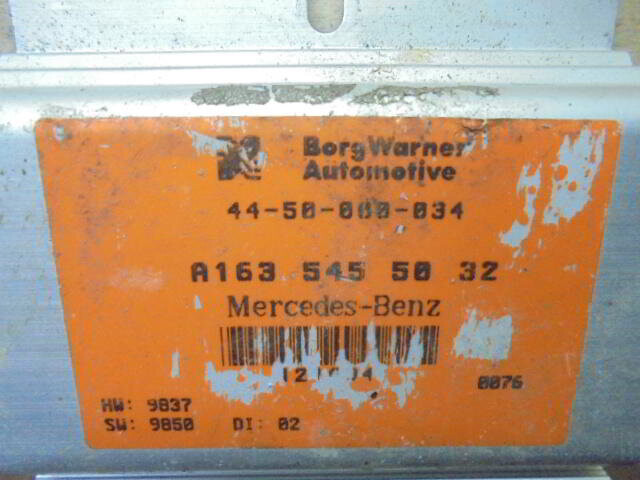 Блок управления раздаточной коробки для Mercedes-Benz M-Класс W163 1997-2001