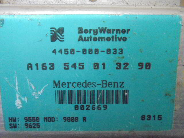 Блок управления раздаточной коробки для Mercedes-Benz M-Класс W163 1997-2001