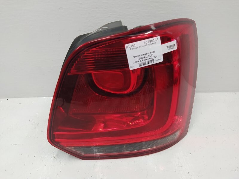 Задний правый фонарь в сборе для Volkswagen Polo IV · Рестайлинг 2005-2009
