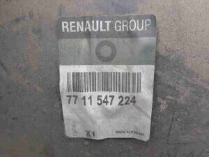 Правый задний подкрылок для Renault Logan II 2013 - 2018