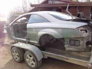 Механический стеклоподъемник для Mercedes-Benz CL C216 · Рестайлинг 2010-2014