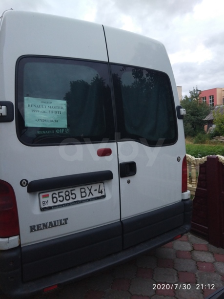 Renault Master, 1999 г.