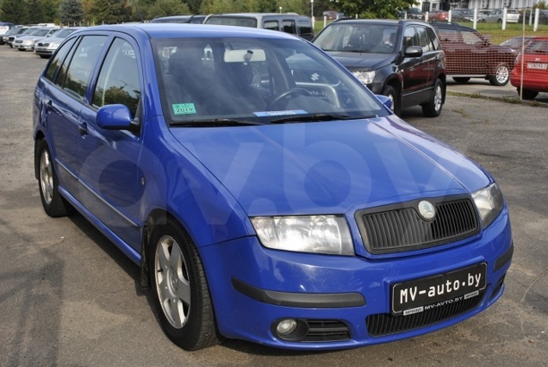 Skoda Fabia 6Y · Рестайлинг, 2007 г.