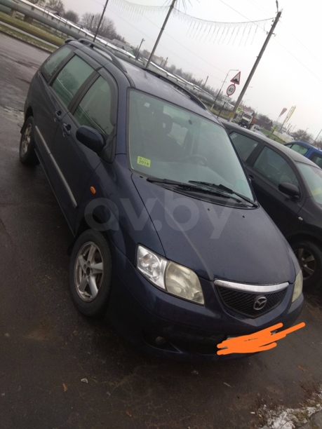 Mazda MPV II, 7 мест, 2002 г.