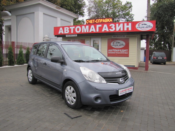 Nissan Note I (E11) · Рестайлинг, 2010 г.