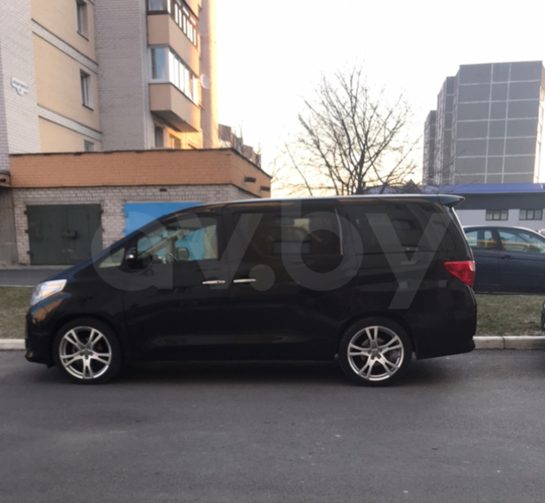 Toyota Alphard II · Рестайлинг, 2012 г.