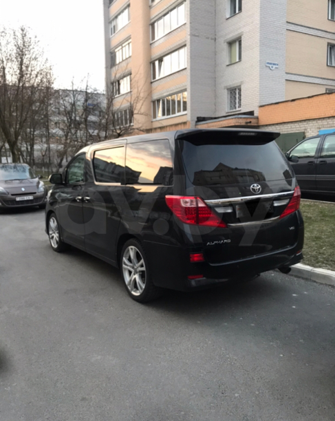 Toyota Alphard II · Рестайлинг, 2012 г.