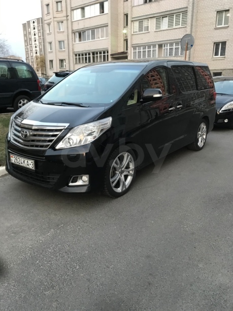 Toyota Alphard II · Рестайлинг, 2012 г.