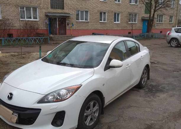 Mazda 3 BL · Рестайлинг, 2013 г.