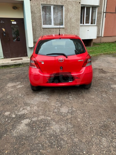 Toyota Yaris II (XP9) · Рестайлинг, 2010 г.