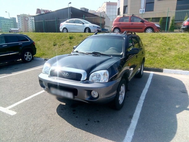 Hyundai Santa Fe SM, 5 мест, 2002 г.