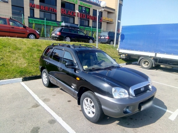 Hyundai Santa Fe SM, 5 мест, 2002 г.