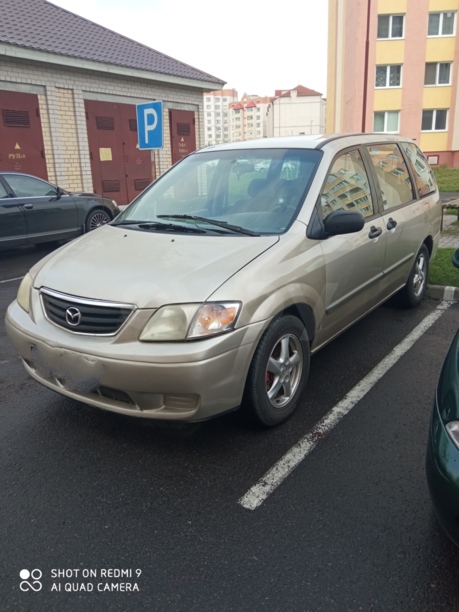 Mazda MPV II, 7 мест, 2001 г.