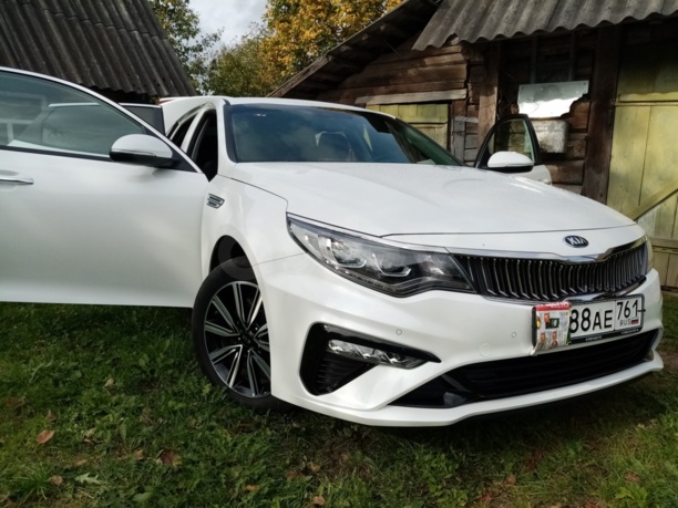 Kia Optima IV, 2019 г.