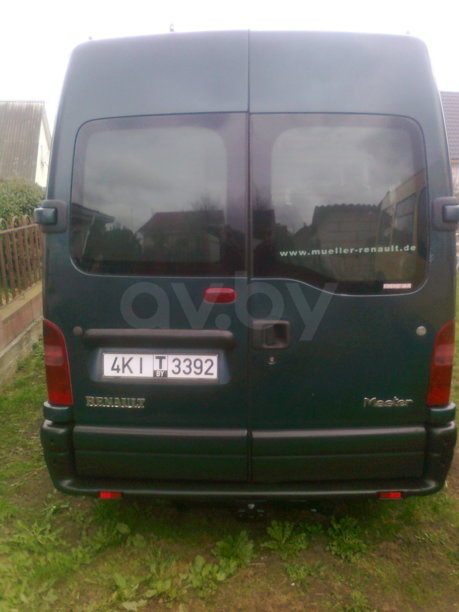 Renault Master микроавтобус, 2001 г.