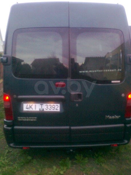 Renault Master микроавтобус, 2001 г.