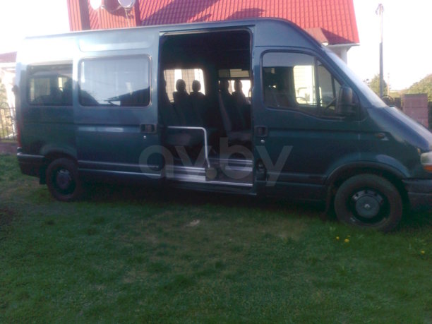 Renault Master микроавтобус, 2001 г.
