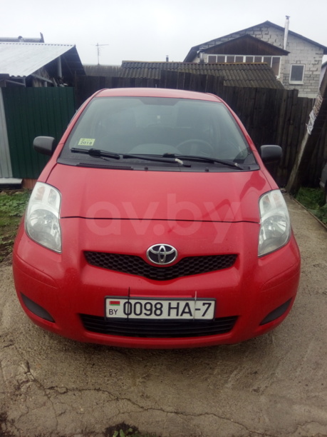 Toyota Yaris II (XP9) · Рестайлинг, 2010 г.