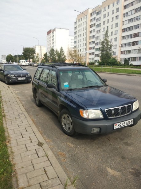 Subaru Forester I · Рестайлинг, 2001 г.