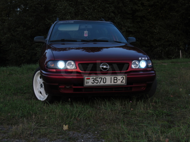 Opel Astra F · Рестайлинг, 1996 г.