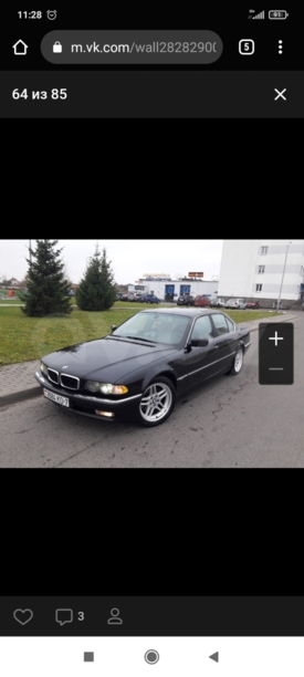 BMW 7 серия E38, 2001 г.
