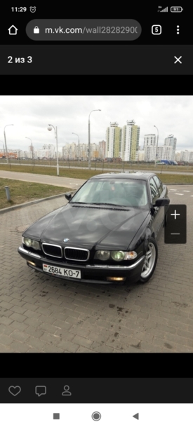 BMW 7 серия E38, 2001 г.