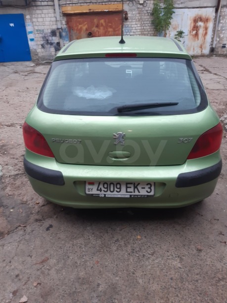 Peugeot 307 I, 2002 г.