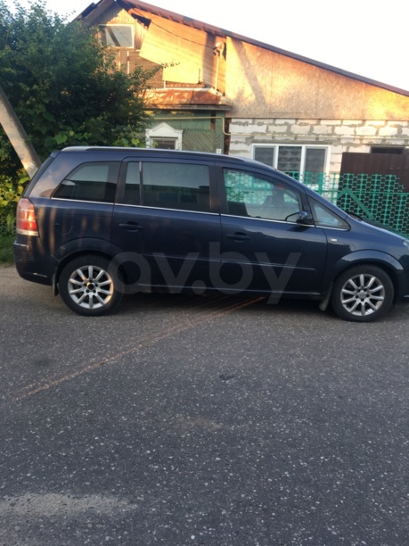 Opel Zafira B, 7 мест, 2005 г.