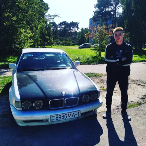 BMW 7 серия E32, 1988 г.
