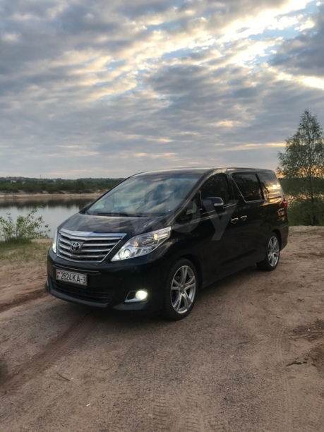 Toyota Alphard II · Рестайлинг, 2012 г.