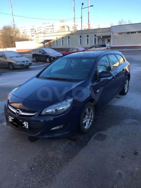 Opel Astra J · Рестайлинг, 2013 г.
