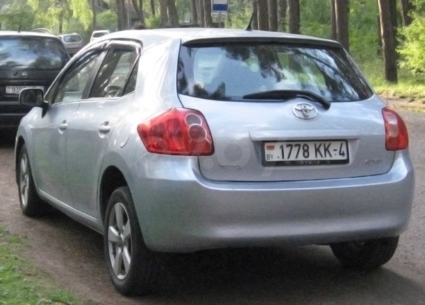 Toyota Auris I (E150), 2007 г.