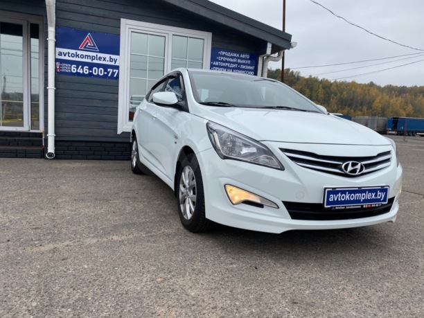 Hyundai Solaris I · Рестайлинг, 2015 г.