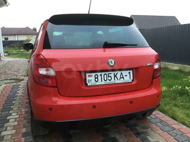 Skoda Fabia 5J · Рестайлинг, 2012 г.